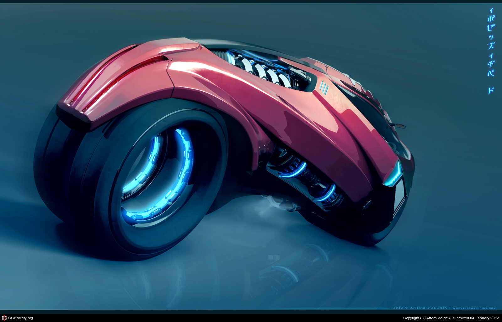 CG Vehicles by Artem Volchik | CG Daily news