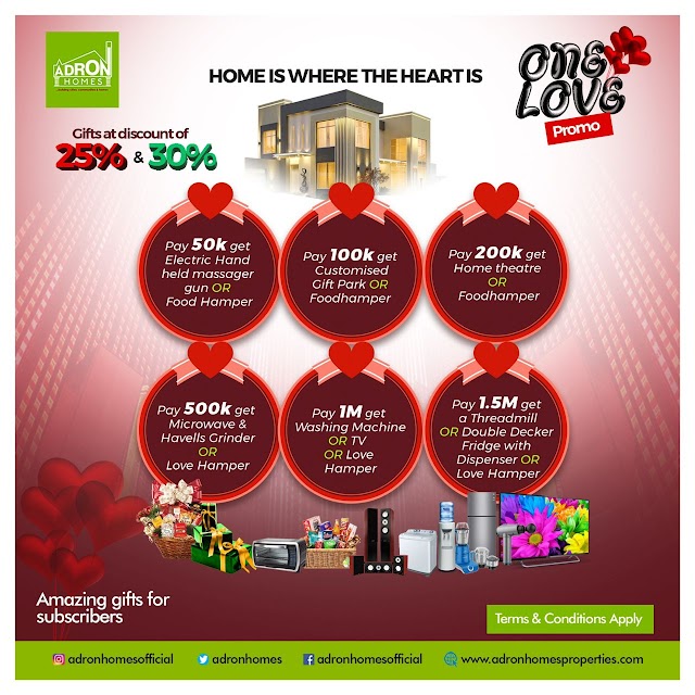 Adron Home Announces Massive ‘Love’ Discount To Celebrate Valentine's Day