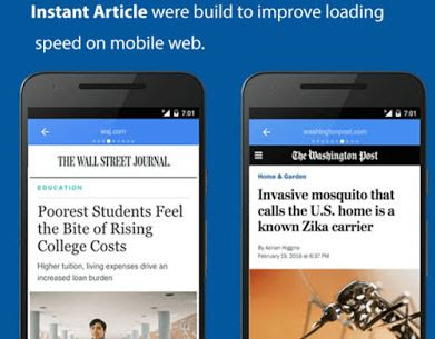 Instant Article Facebook Is