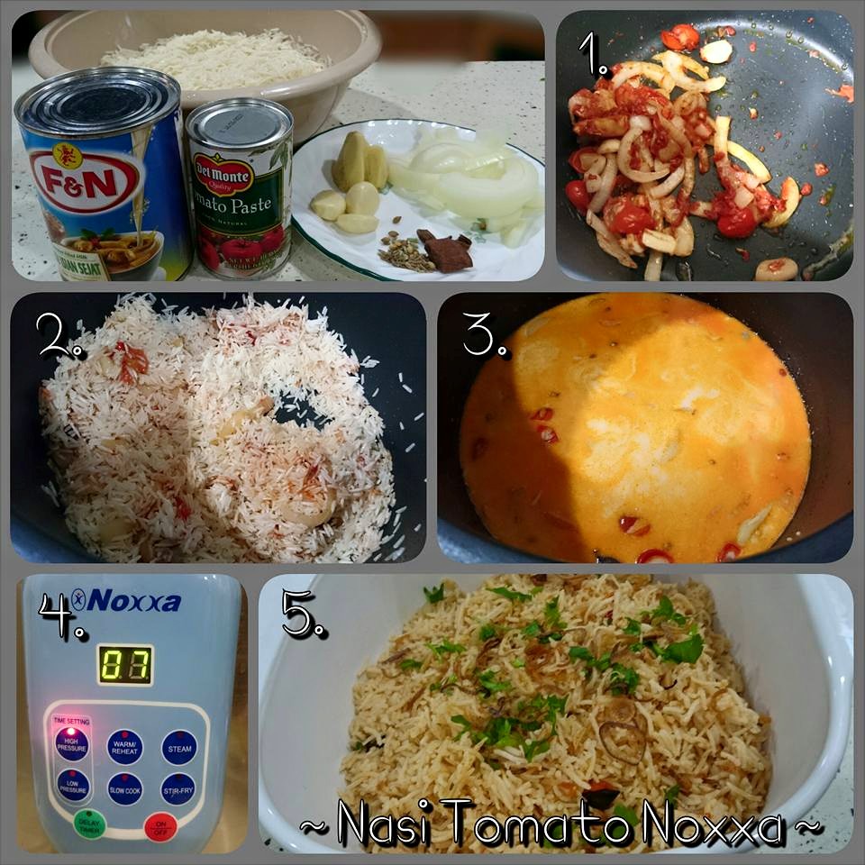 Diari Makcik Baker: Noxxa Nasi Tomato