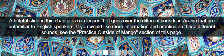 Mango Unit 1, Chapter 1, Slide 3