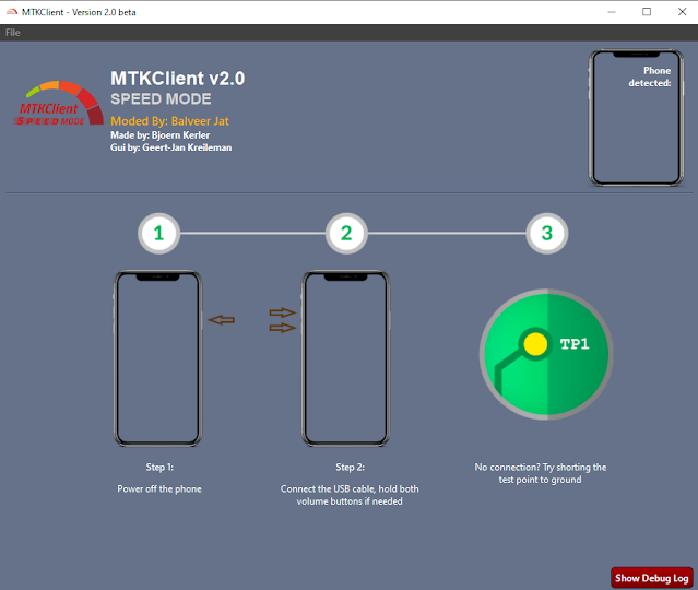 MTK CLIENT TOOL V2 2022 FREE MTK Exploit Tool