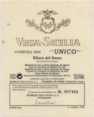 Vega Sicilia Unico
