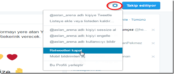 retweetleri-kapatma