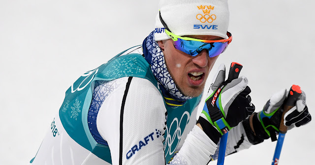 Sprint Os 2018: Calle Halfvarsson missade att ta sig vidare till semifinal i sprinten