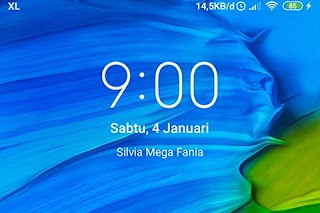 Cara Menampilkan Info Pemilik Di Layar Kunci HP Xiaomi