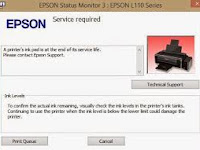Cara Reset Printer Epson L110