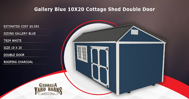 10X20 Cottage Shed