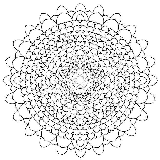 Free Printable Mandalas For Adults  Difficult Mandala Coloring Pages