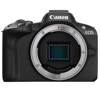 Canon EOS R50 Mirrorless Camera (Body Only) for $549.00 ($130.99 off)