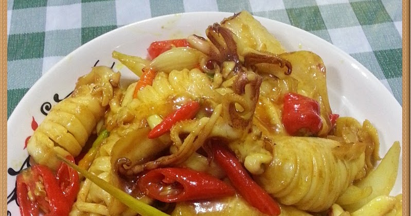 Villakamimicasamawar: Sotong Masak Sos Tiram