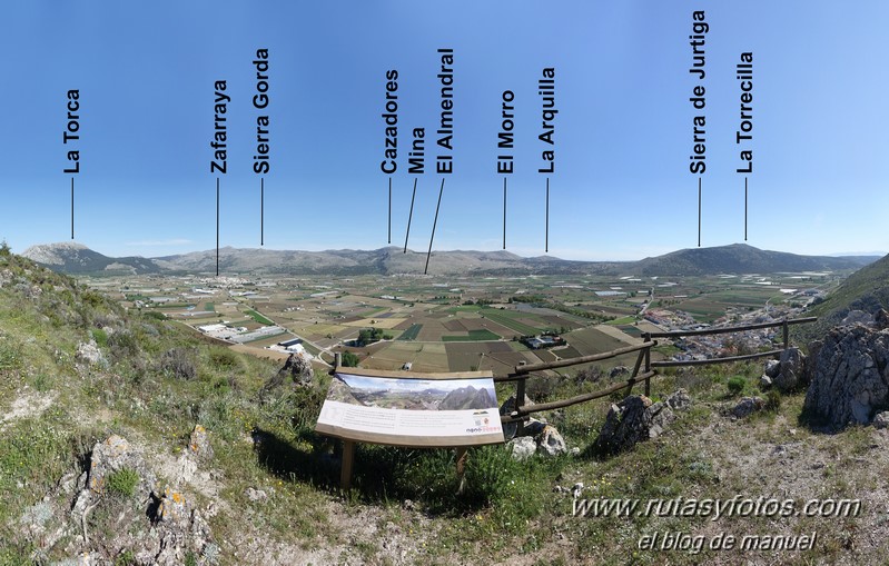 Sierra de Alhama: Puerto de Zafarraya - Hoyo del Toro - La Torca