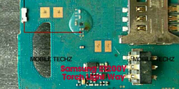 Samsung E1200Y Torch Light Problem Solution Samsung E1200Y Torch Light Not Working Jumper Way Solution