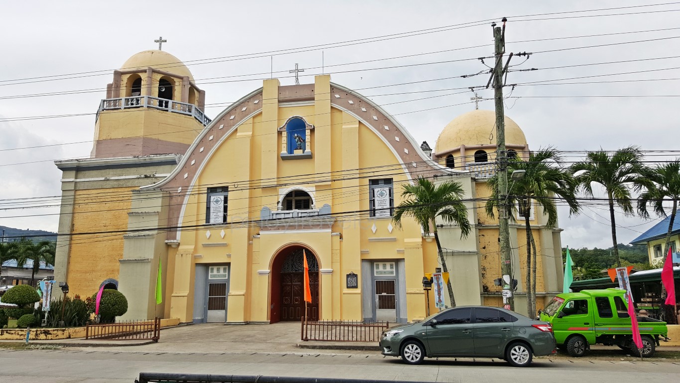 façade of St. Michael the Archangel Parish Church in Jagna Bohol