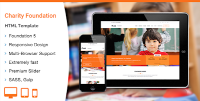 Charity Foundation – HTML Template Free Download