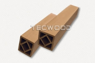 Trụ gỗ nhựa Tecwood E120 Wood