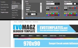 Gratis template evomagazine pro 