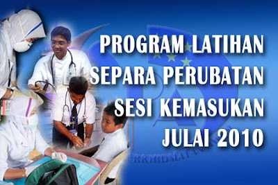 SPA tawar lepasan SPM latihan separa perubatan