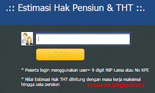 Cara Mengetahui Gaji Pensiun Dan Tunjangan Hari Tua PNS