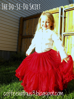 child red skirt