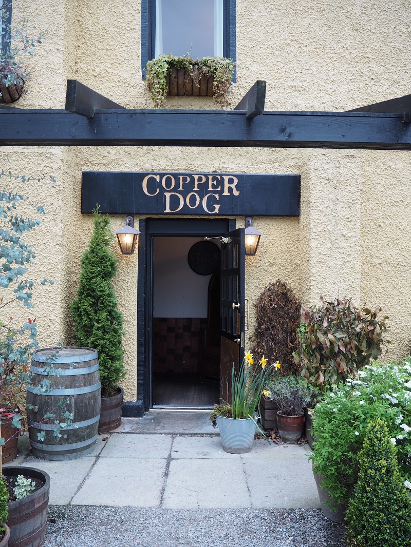 Entrance to the Copper Dog