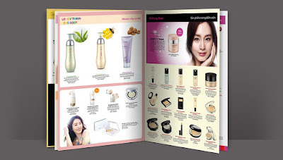 Mẫu catalogue mỹ phẩm