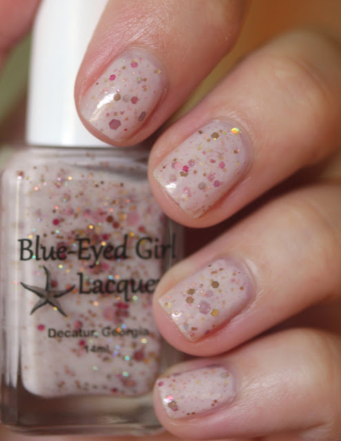 Blue-Eyed Girl Lacquer Siren Sells Seashells Down by the Shore