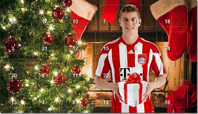 toni kroos Adventskalender