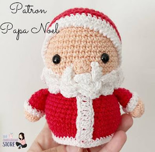 PATRON GRATIS PAPA NOEL AMIGURUMI 54361