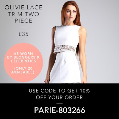  Luxemme Olivie Lace Trim Two Piece