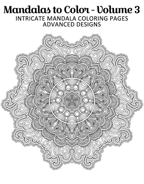 Free Printable Mandala Coloring Page From Mandalas To Color  Intricate Mandala  Coloring Pages Advanced
