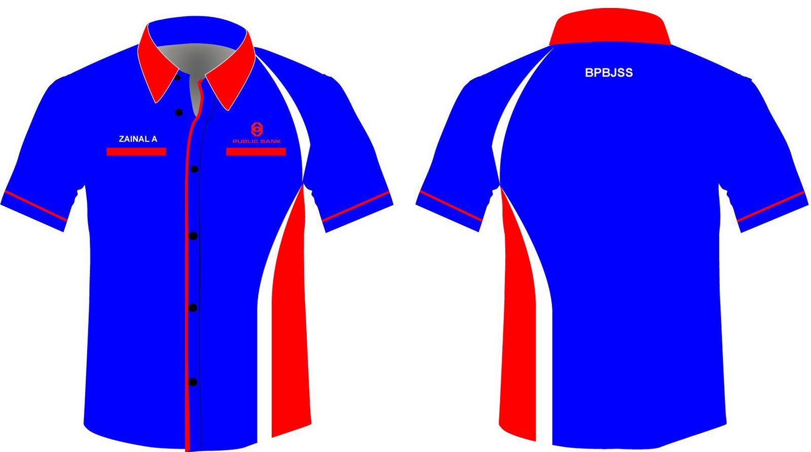 Corporat Uniform Public Bank  Corporate Shirts