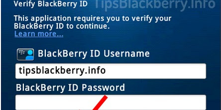 Cara Setting Blackberry Id Baru