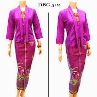 Baju Batik Muslim Gamis 