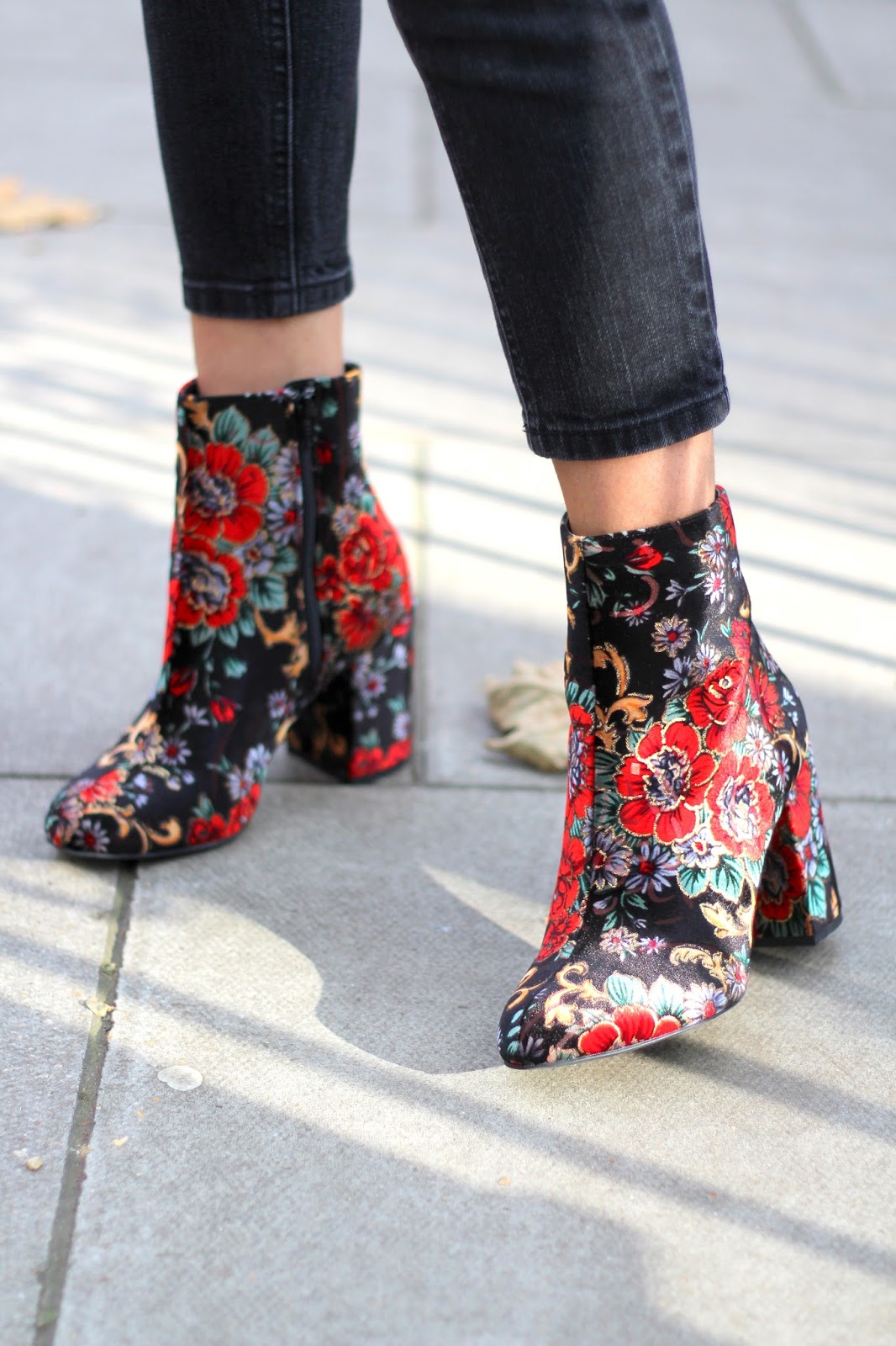 peexo floral autumn ankle boots new look