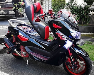 Modifikasi Motor Nmax Hitam