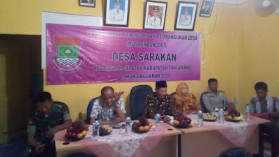 Musrenbagdes Sarakan, Realisasi Program Pembangunan Desa Sarakan Dapat Teralisasi