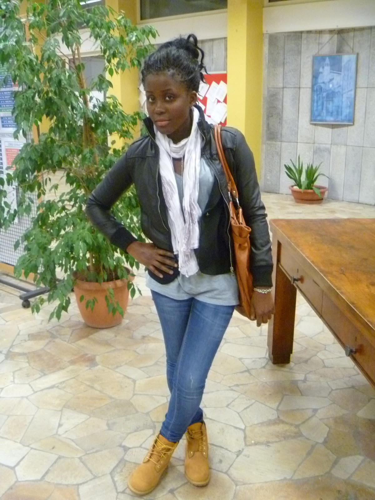MS FASHION STREET: timberland boots&skinny jeans