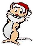 Ooh look! It's the Merry Chris Mouse!