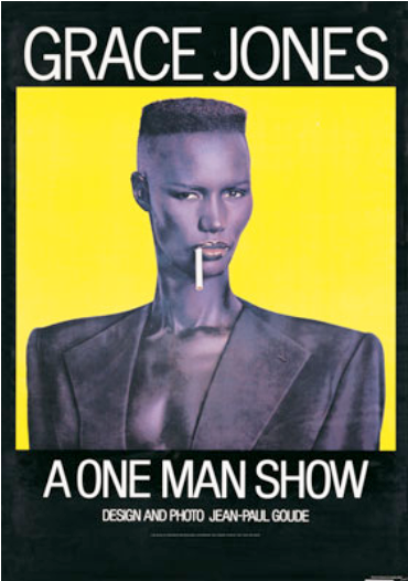 Grace Jones tour poster ca