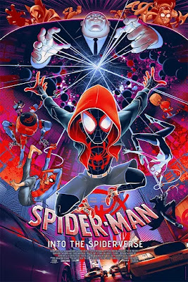 Spider-Man: Into the Spider-Verse Screen Print by Martin Ansin x Mondo x Marvel