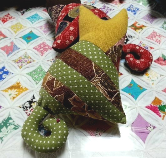 Patchwork Cat Doll pattern. Котята - шьем из ткани 