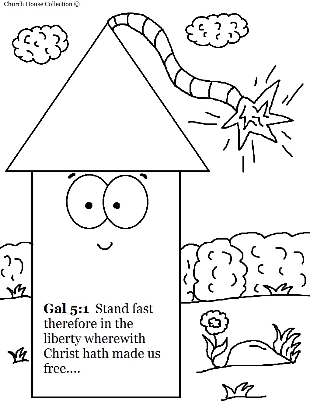 Church Coloring Pages