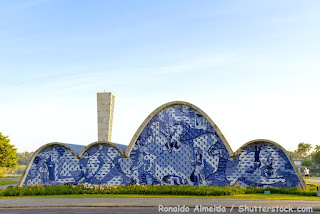 foto do conjunto moderna da Pampulha   