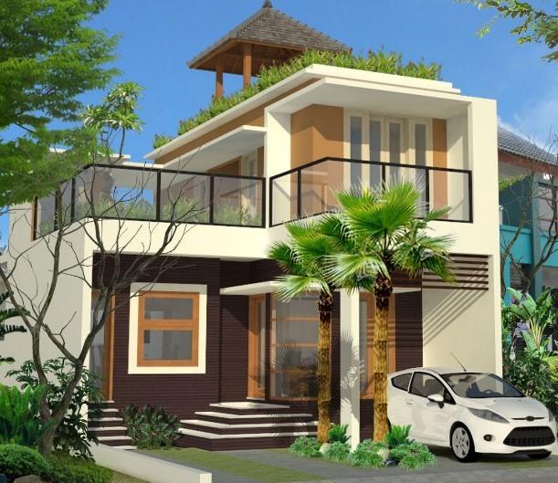 desain rumah sederhana tapi mewah terbaru