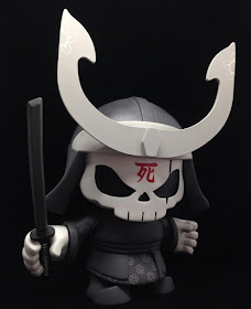 Singapore Toy Game and Comic Convention 2016 Debut Skullhead Samurai Vinyl Figure by Huck Gee x Jon Paul Kaiser x Pobber