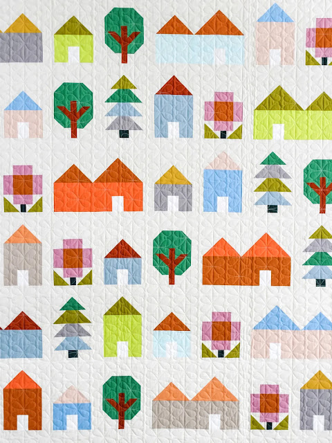 tiny town quilt