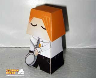 Jazz Saxophone Player Papercraft