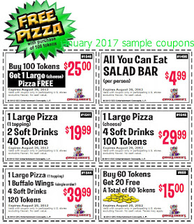 Chuck E Cheese Coupons