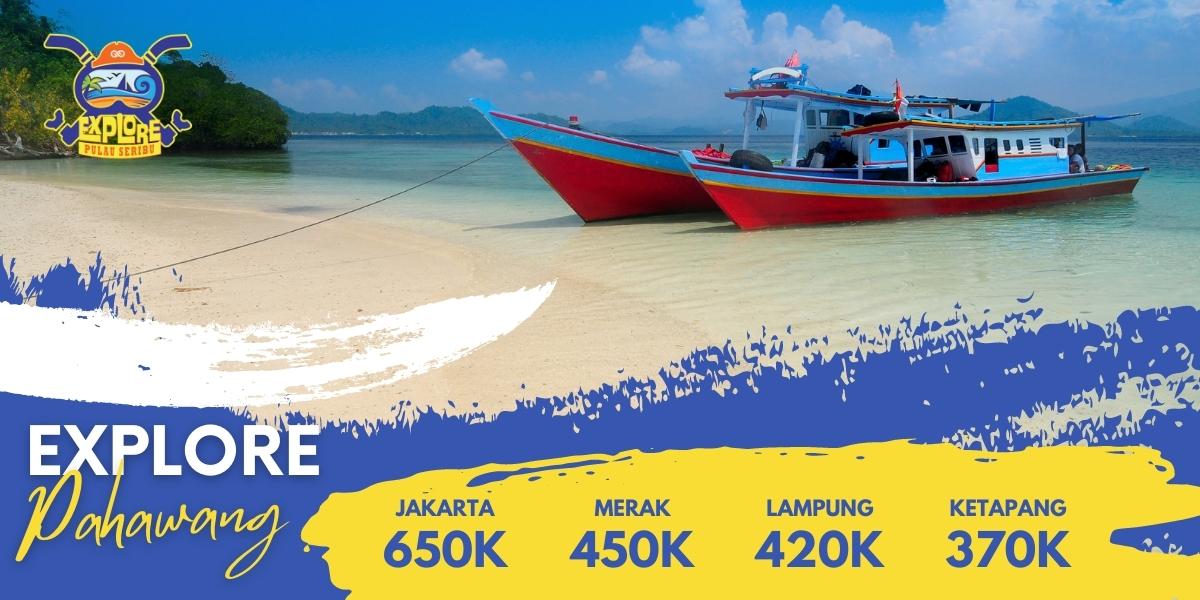 trip gabungan wisata pulau pahawang lampung